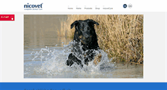 Desktop Screenshot of nicovet.com